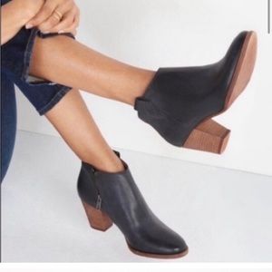 Madewell leather booties